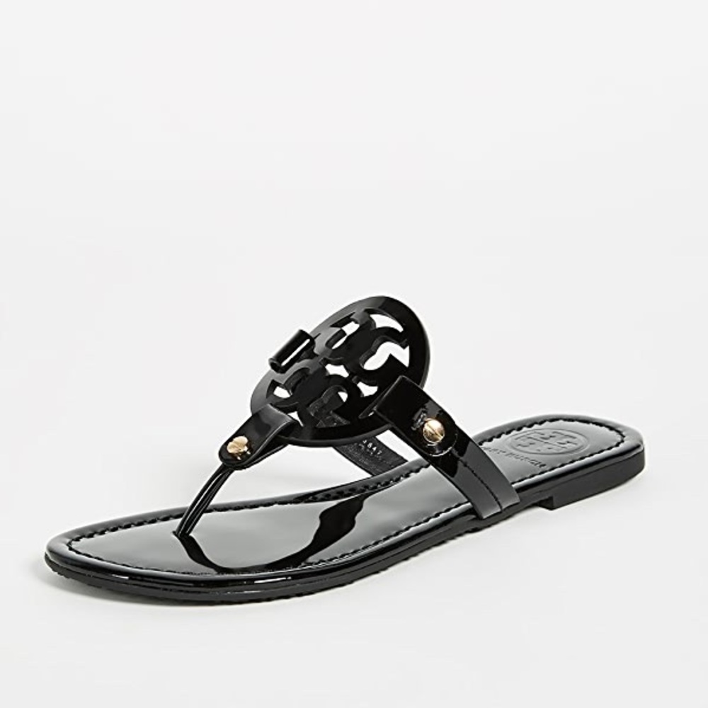 Tory Burch black sandals 6.5